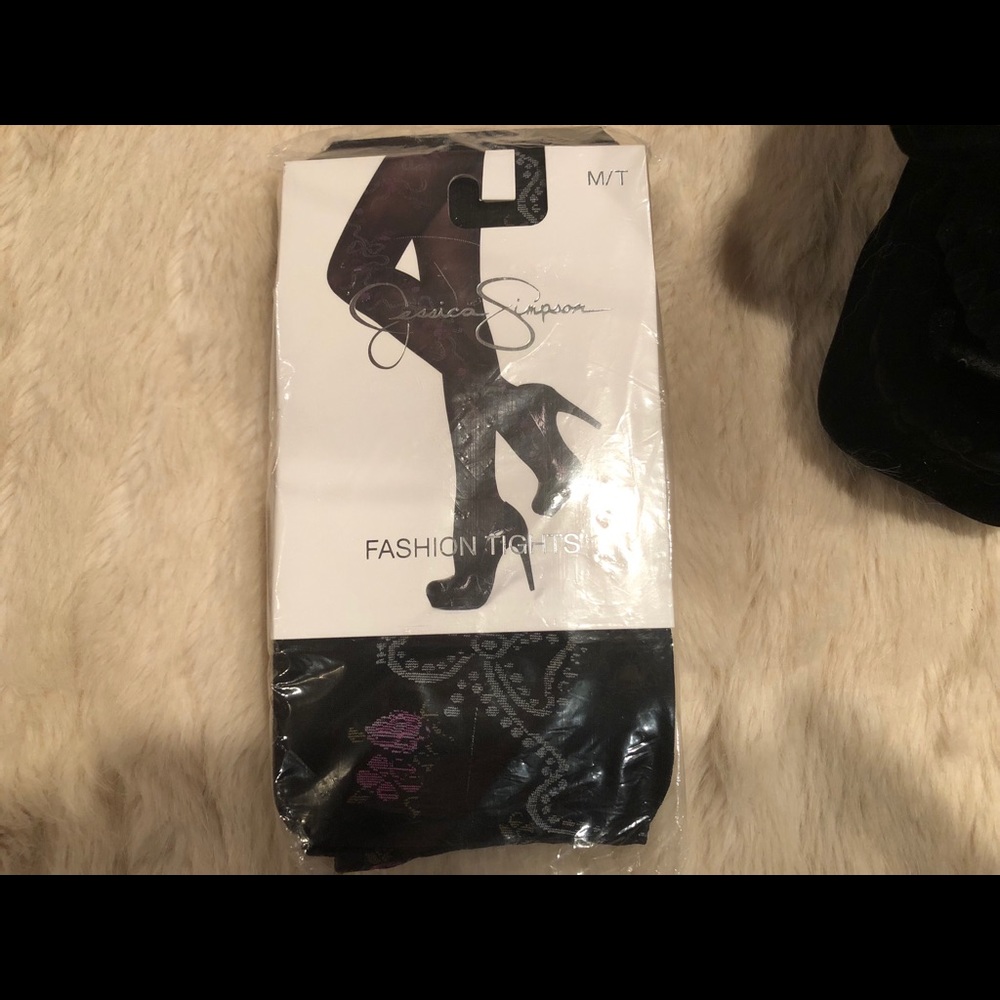 Jessica Simpson fashion tights M/T - Picture 4 of 7